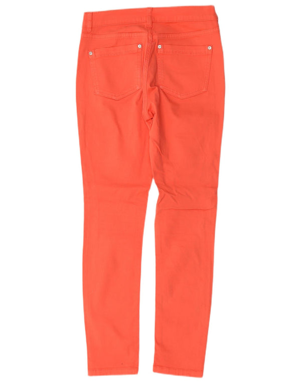 Jeans cropped da donna Oasis Cherry UK 8 piccoli W28 L28 cotone rosa