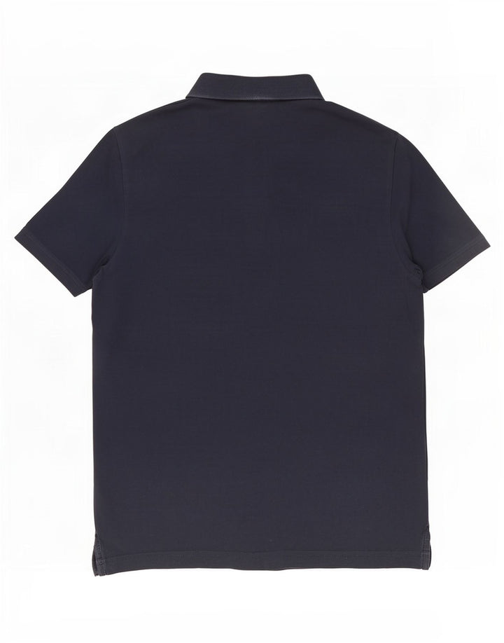 Polo da uomo Ellesse in cotone blu navy medio
