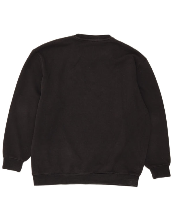 Felpa oversize grafica da uomo Adidas Jumper 2XS cotone nero