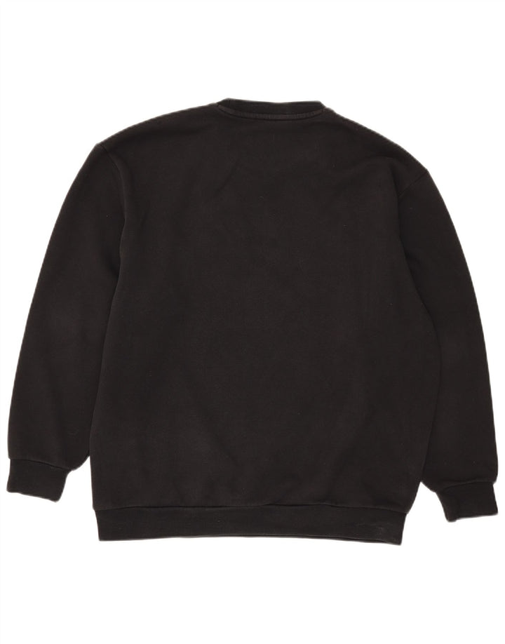 Felpa oversize grafica da uomo Adidas Jumper 2XS cotone nero