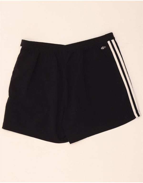 Pantaloncini chino Adidas Donna Climalite UK 18 XL W32 Nero Poliammide