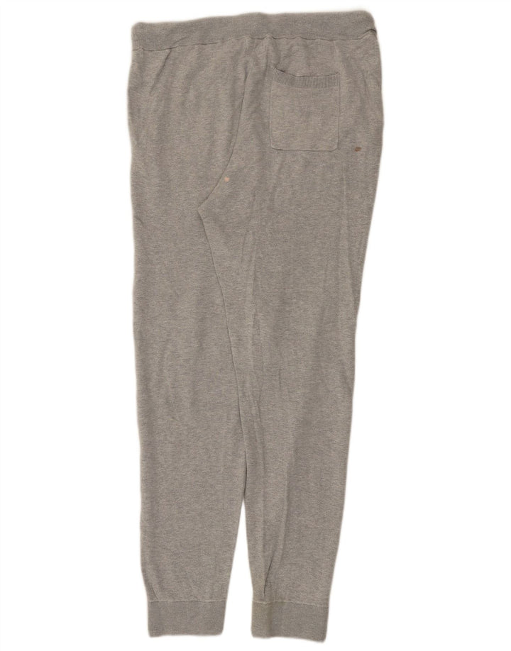 Massimo Dutti Pantaloni da tuta da uomo Joggers grandi in cotone grigio
