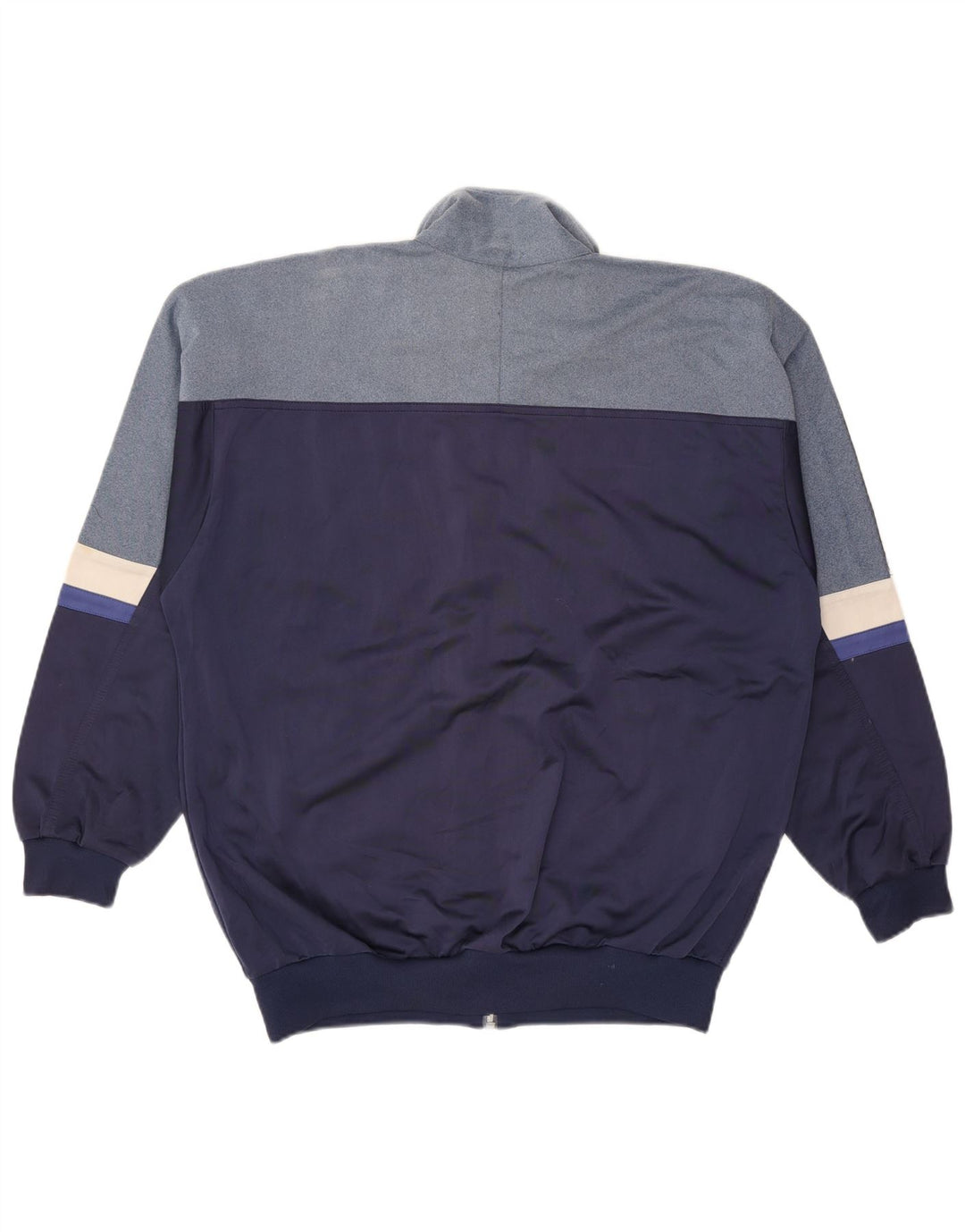 Giacca da tuta grafica ASICS da uomo, giacca grande, colore blu navy