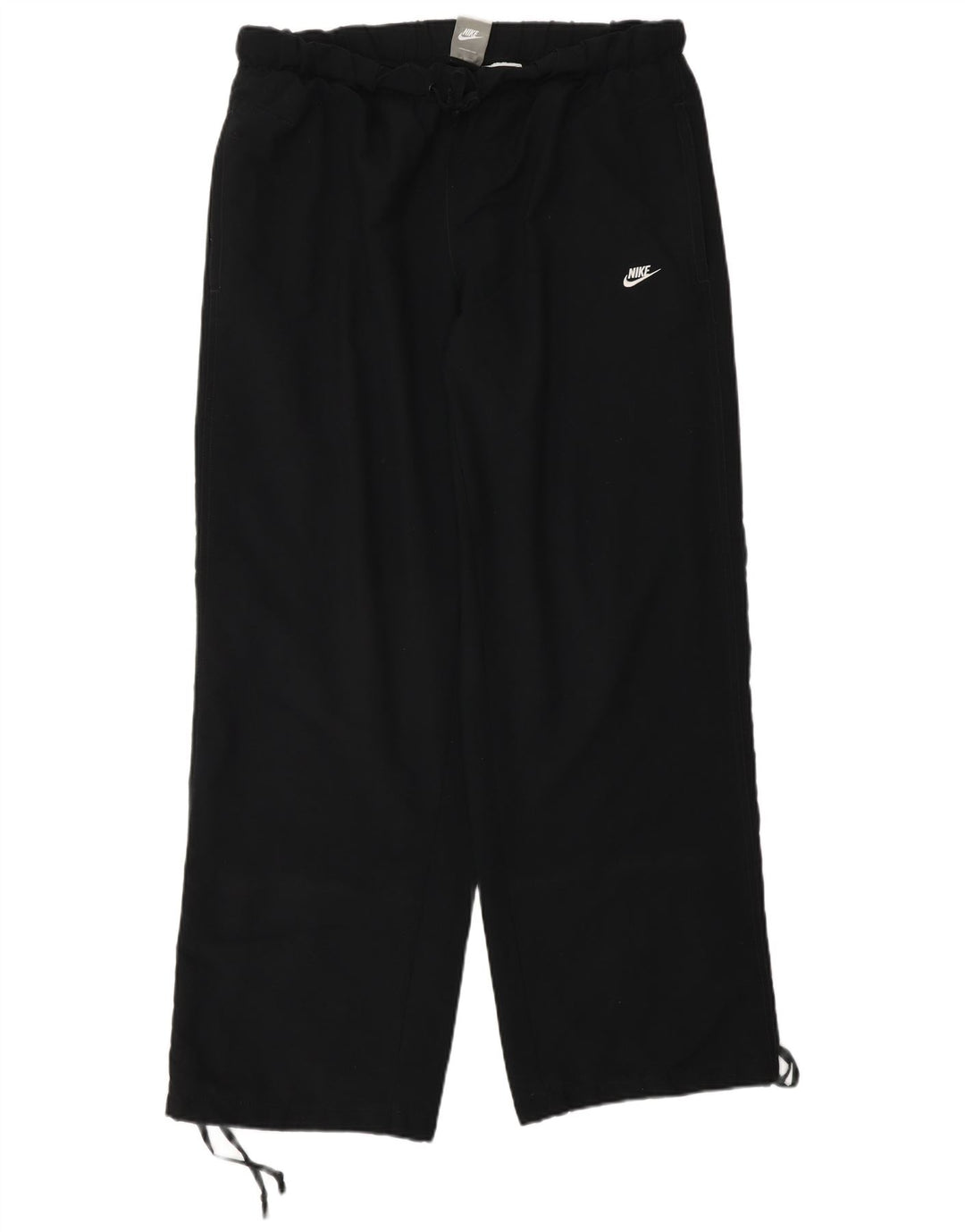 Pantaloni della tuta da donna Nike UK 14/16 Large W34 L30 poliestere nero