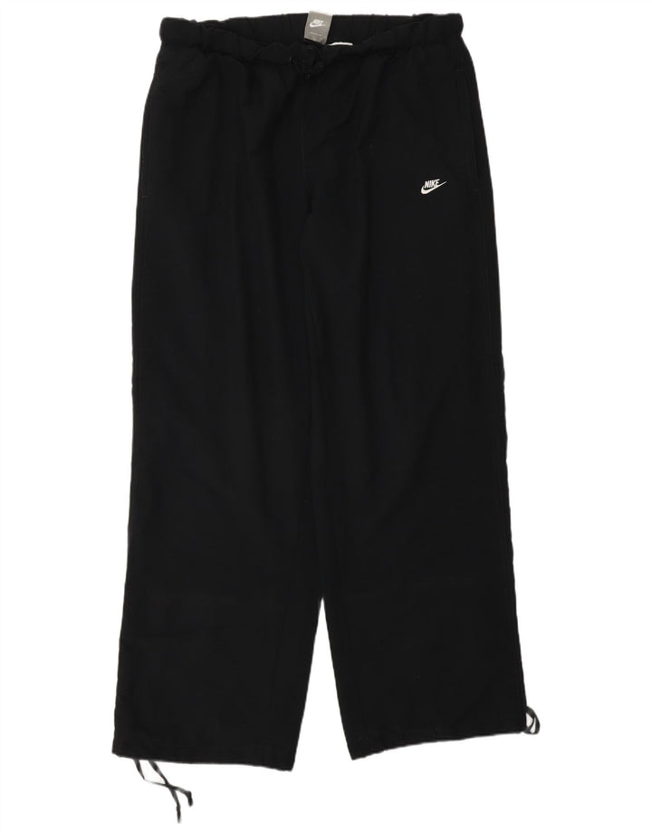 Pantaloni della tuta da donna Nike UK 14/16 Large W34 L30 poliestere nero