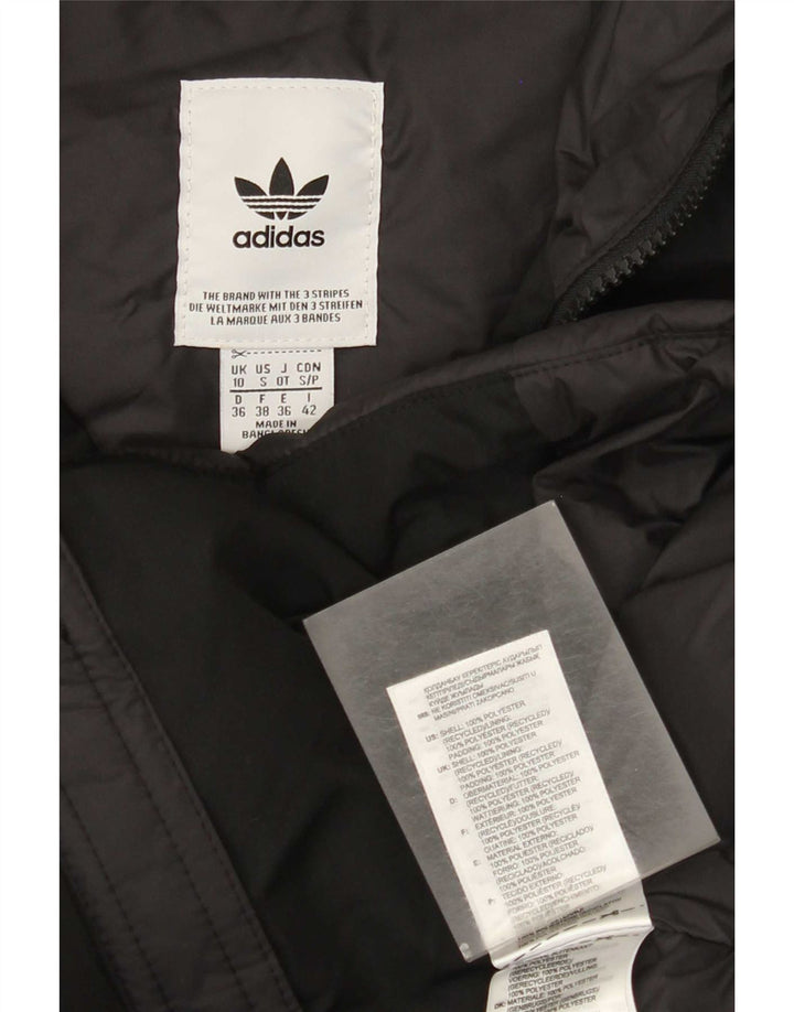 Adidas Donna UK 10 Piccolo Poliestere Nero