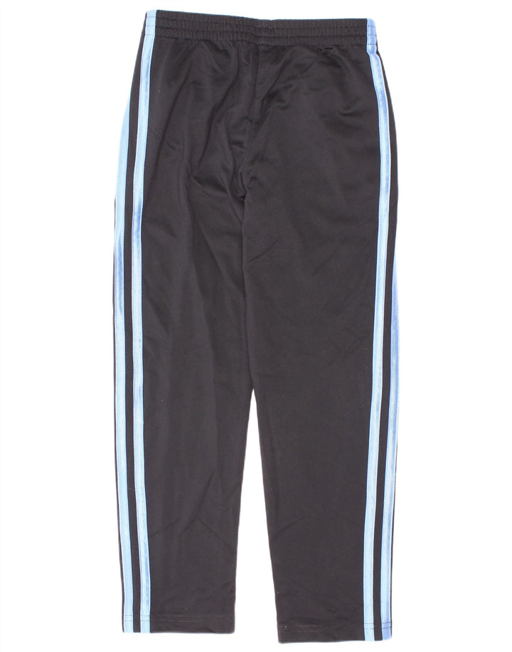 Pantaloni della tuta da ragazzo Adidas 5-6 anni in poliestere nero