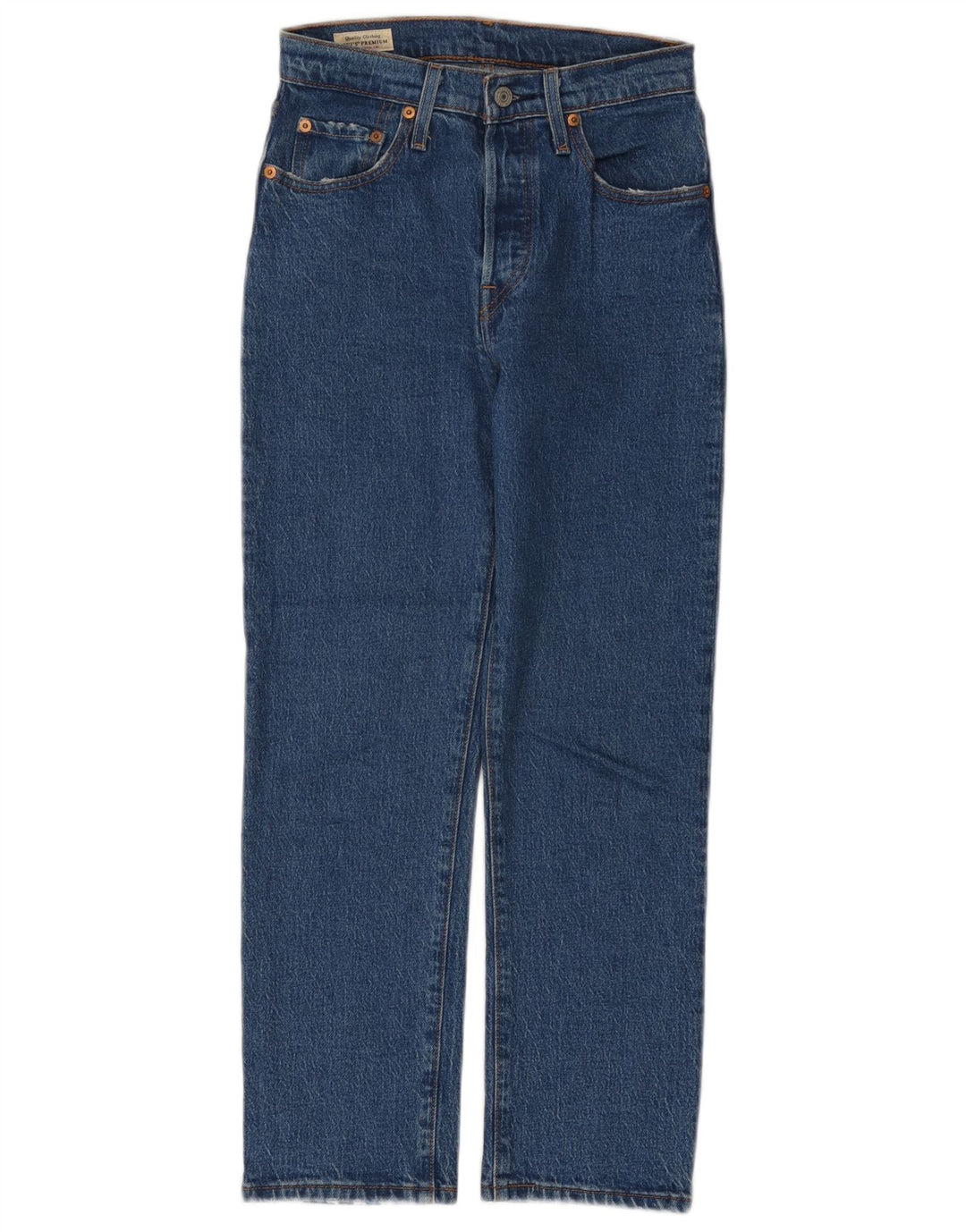 Jeans dritti Levi's 501 da donna W25 L26 cotone blu