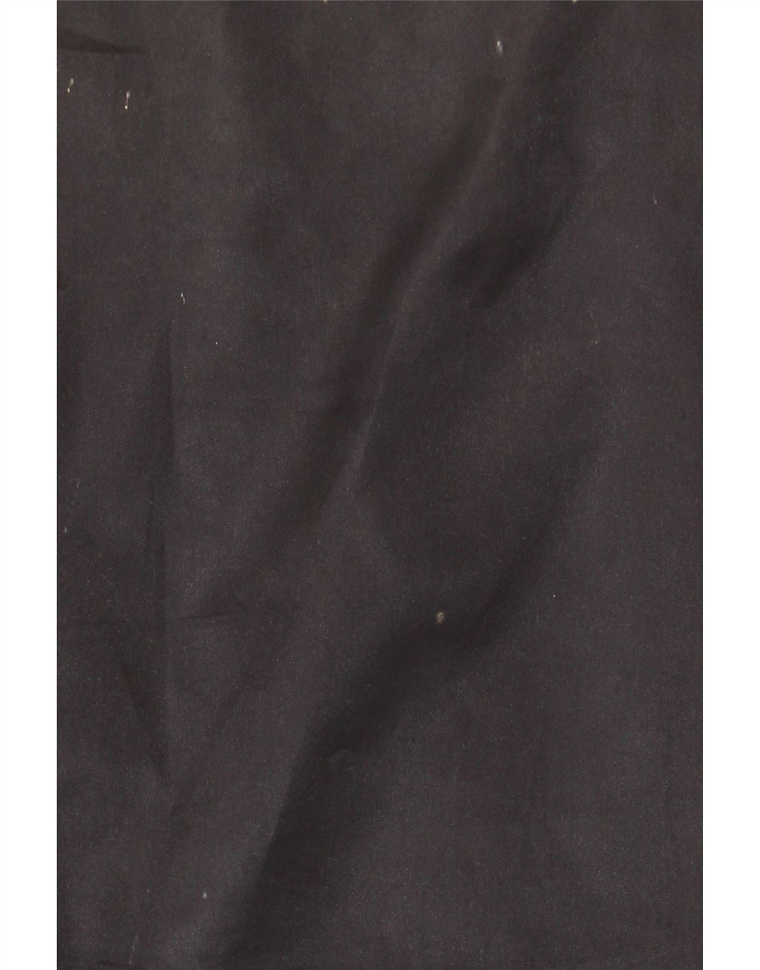 Gilet in pelle vintage da uomo grande nero