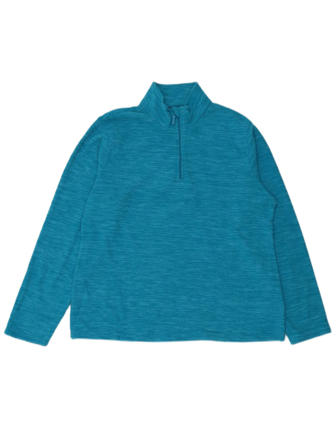 Maglione in pile da donna con collo e zip Mountain Warehouse UK 18 XL Poliestere blu