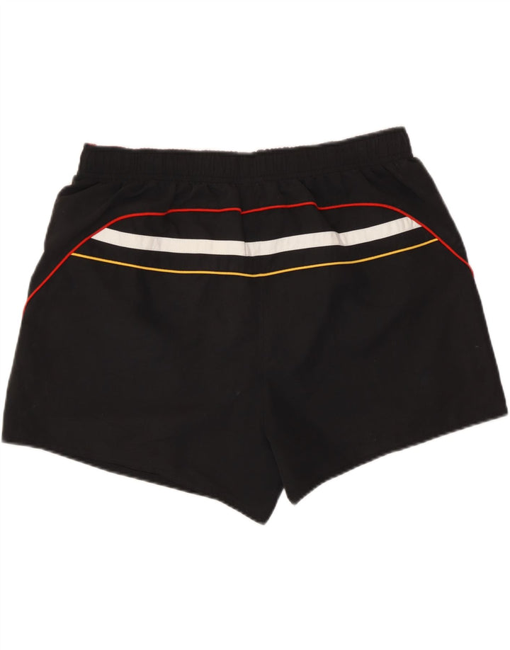 Pantaloncini da bagno da uomo Brugi grandi in poliestere a righe nere