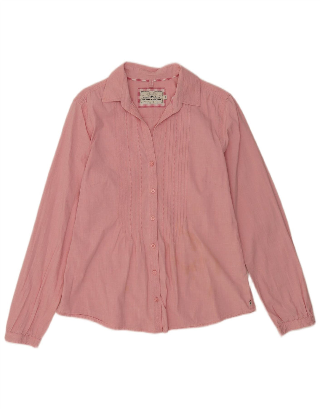 Camicia da smoking da donna Tom Tailor EU 38 Cotone rosa medio