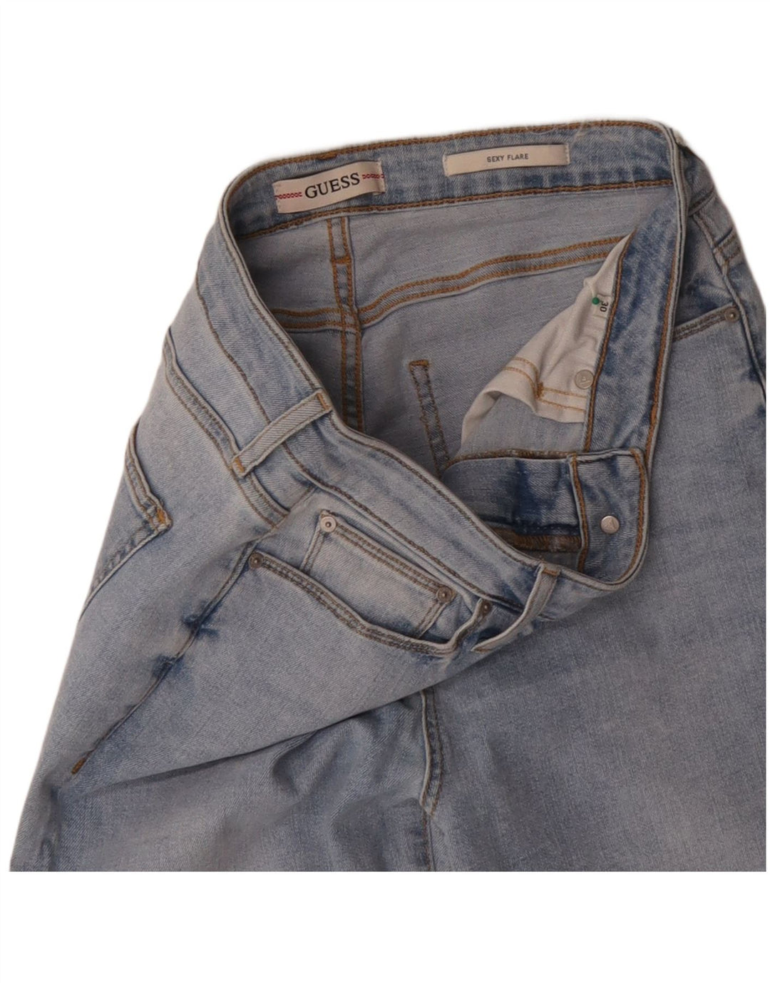 Jeans GUESS sexy svasati da donna W30 L31 Blu