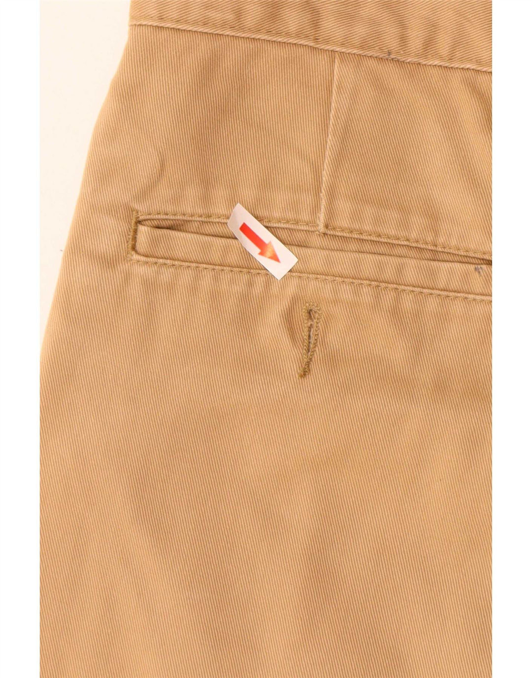 Pantaloni chino con pegging da uomo Dockers W33 L30 Beige