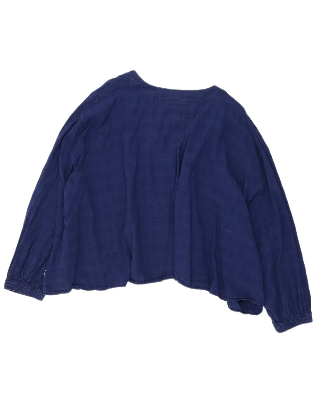 Camicetta oversize corta da donna Wrangler UK 10 piccola blu