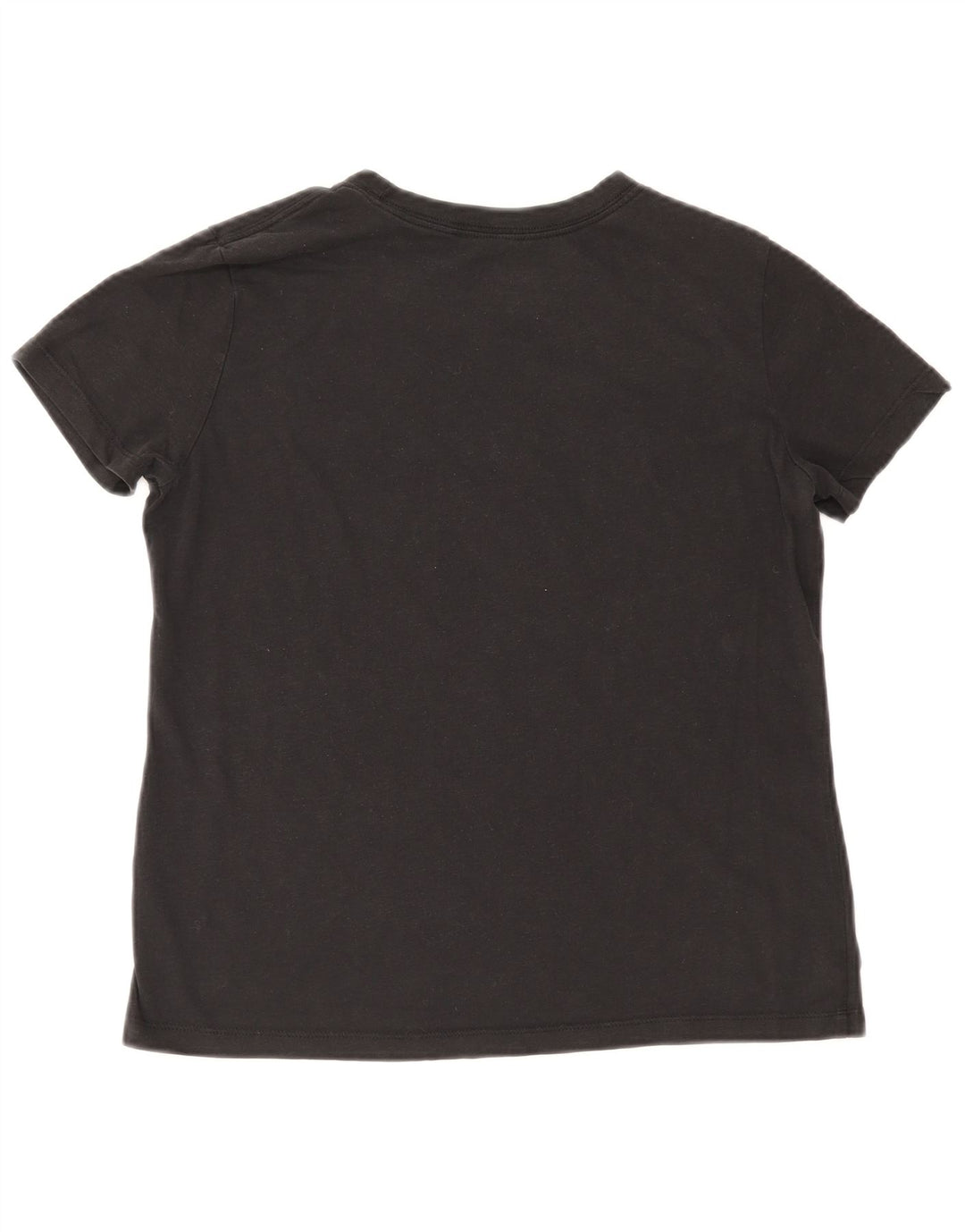 T-shirt grafica Nike Dri Fit da donna, taglia UK 14, media, nera