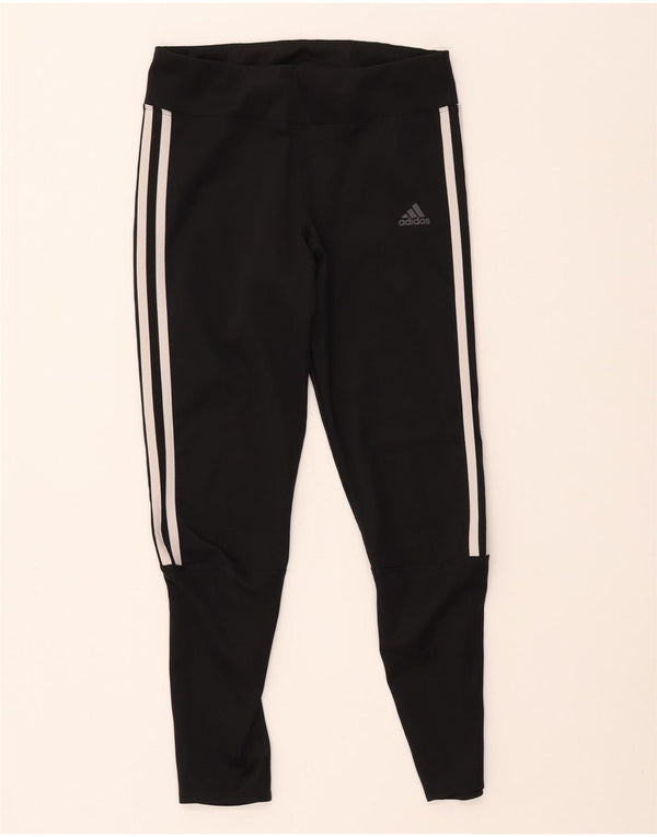 Leggings Climalite da donna ADIDAS UK 8/10 Small Poliestere nero