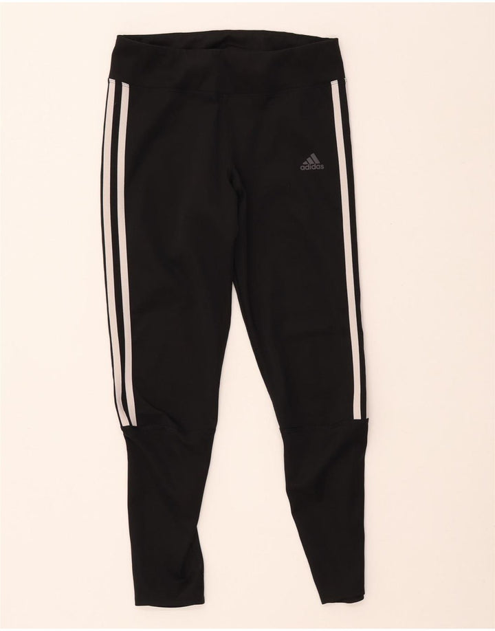Leggings Climalite da donna ADIDAS UK 8/10 Small Poliestere nero