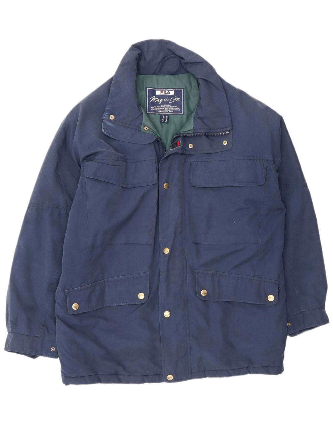 Giacca utility da uomo Fila IT 50 Large Blu Navy