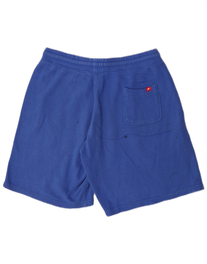 Pantaloncini sportivi da uomo Nike Large in cotone blu