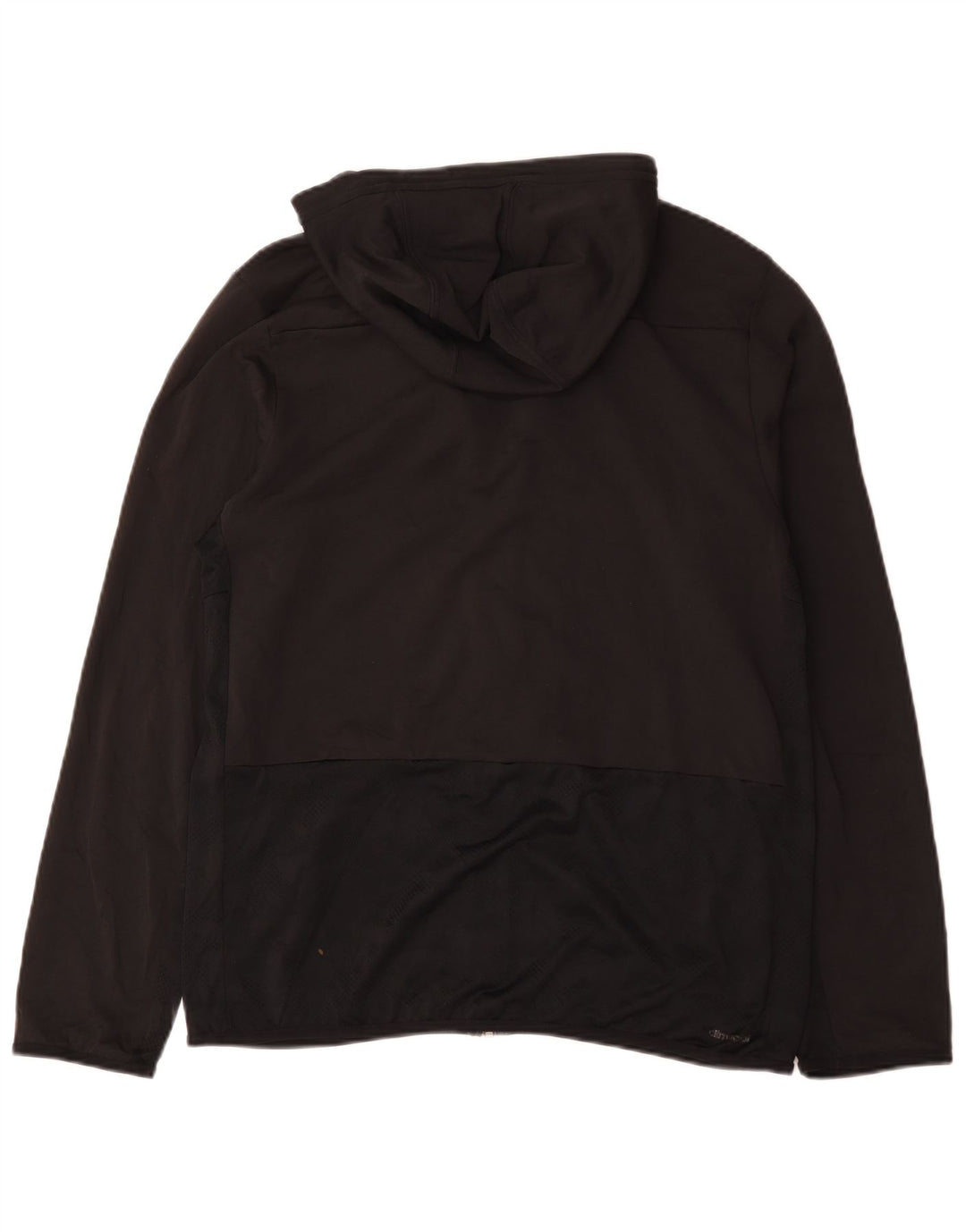 Giacca da ginnastica con cappuccio da uomo Adidas Medium nera