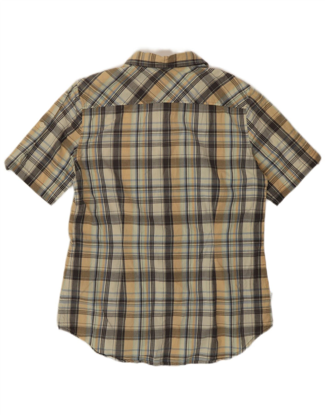 Camicia a maniche corte da donna Aigle EU 40 cotone scozzese medio multicolore