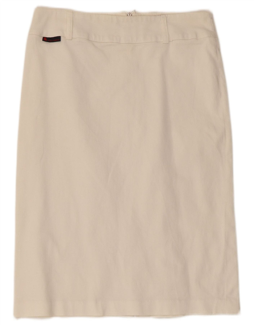 Gonna dritta da donna Dolce & Gabbana IT 42 media W30 cotone bianco