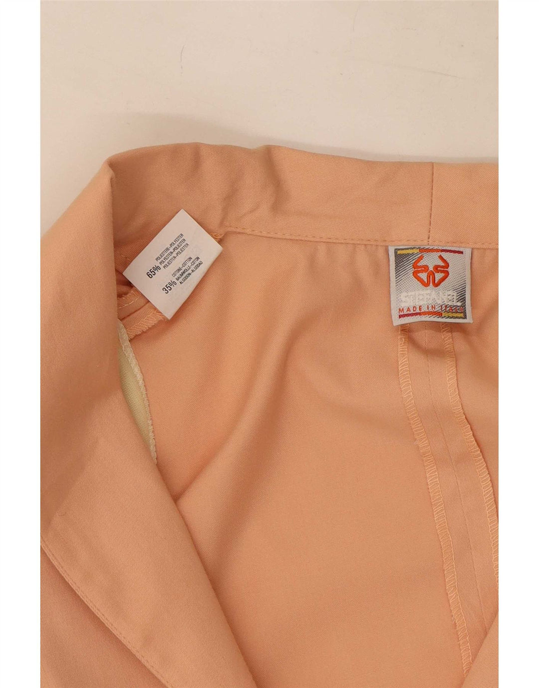Giacca blazer da donna a 2 bottoni Stefanel UK 10 piccola poliestere rosa