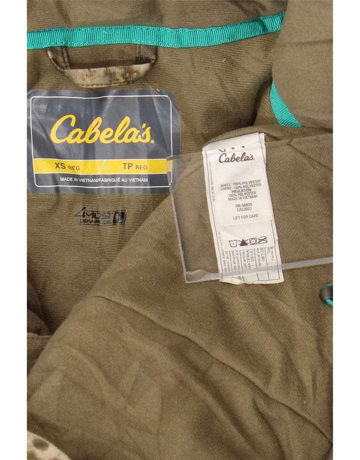 Giacca a vento oversize da donna CABELA'S UK 6 XS mimetica kaki