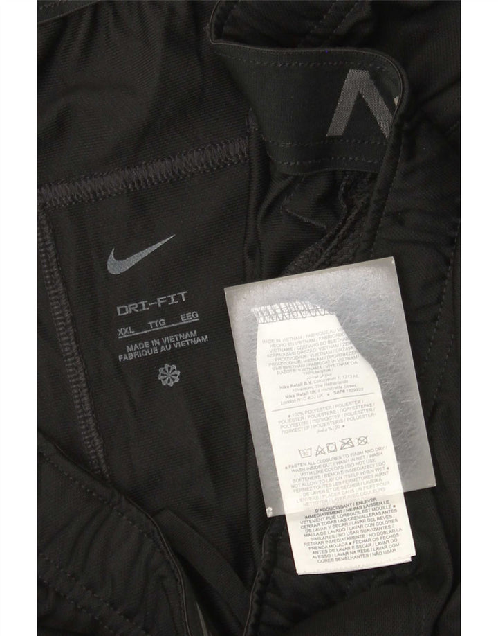 Pantaloncini sportivi Nike Dri Fit da uomo 2XL poliestere nero