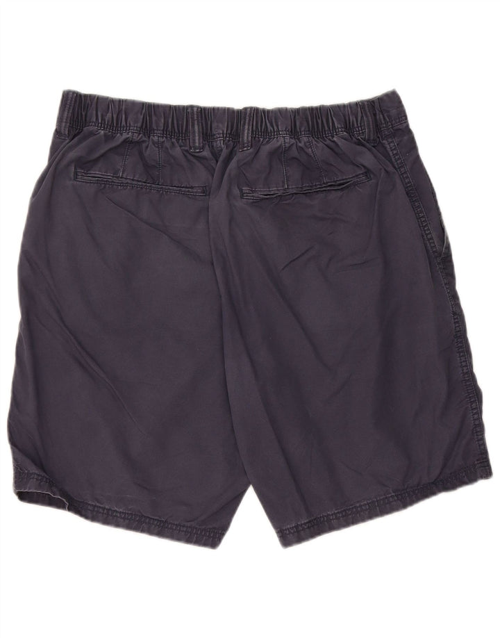 Pantaloncini chino da uomo Marks & Spencer W36 grandi in cotone blu navy