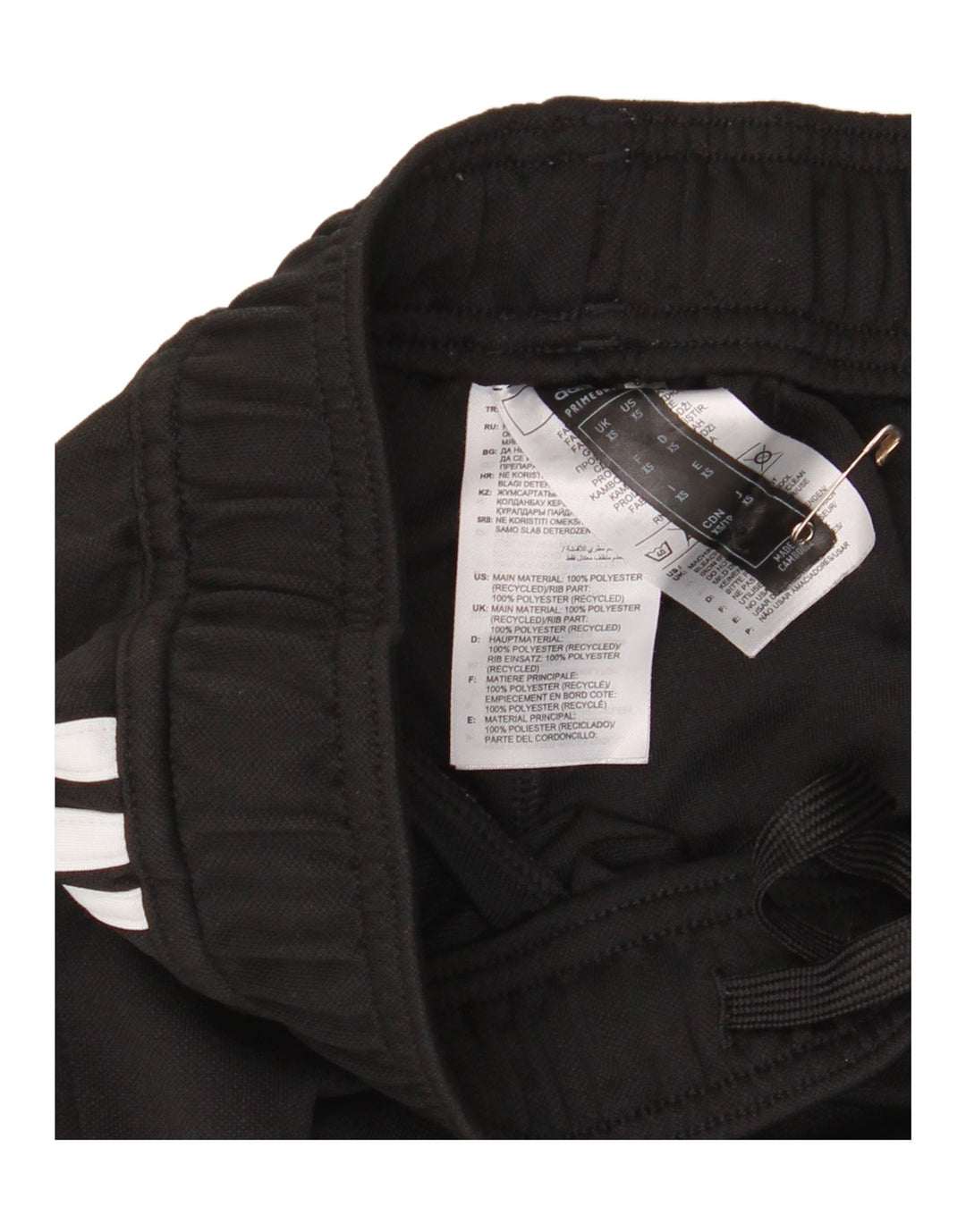 Pantaloni da tuta da uomo Adidas Joggers XS poliestere nero
