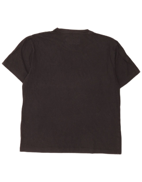 T-shirt da uomo Champion Top grande in cotone nero