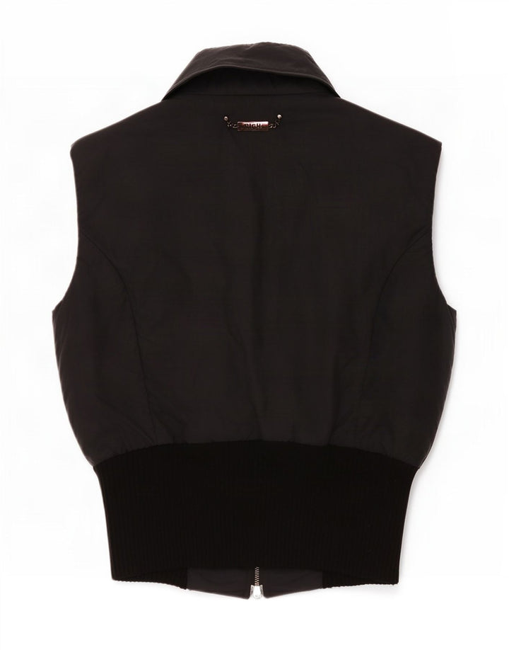 Gilet grafico da donna Richmond UK 14 grande nero