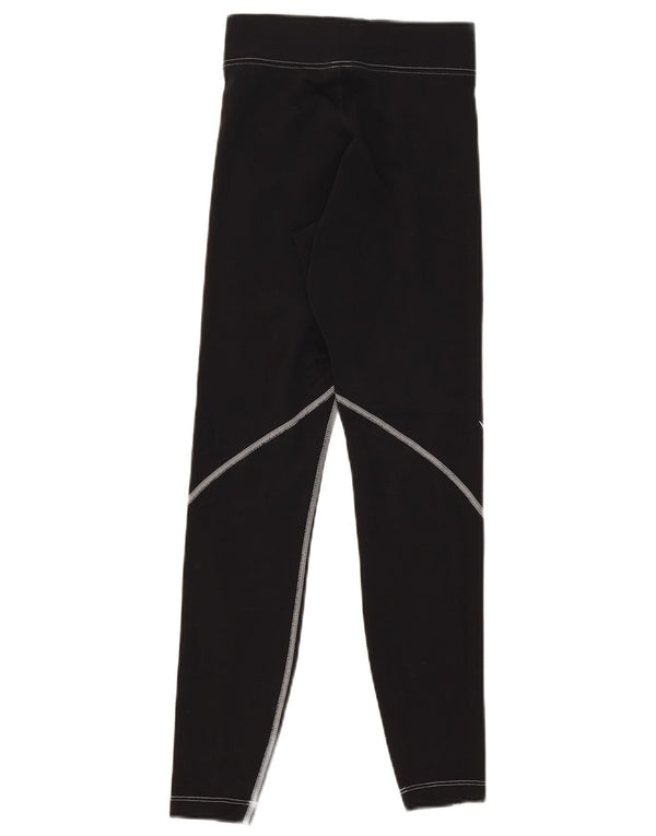 Leggings grafici da donna Nike UK 4 XS neri