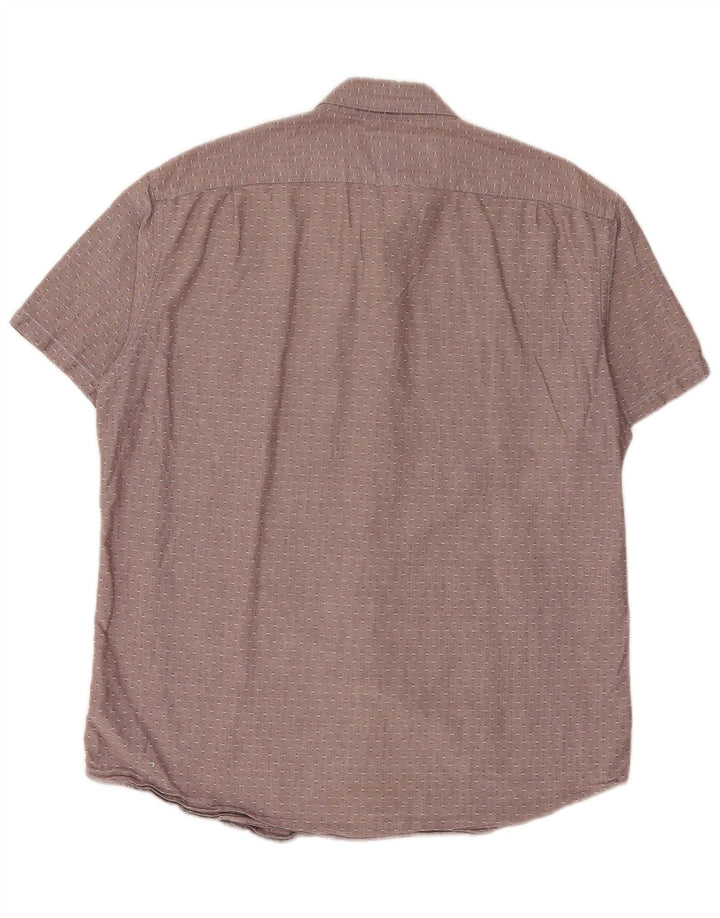 J. Crew Camicia Oxford Slim da Uomo Grande in Cotone Maculato Marrone