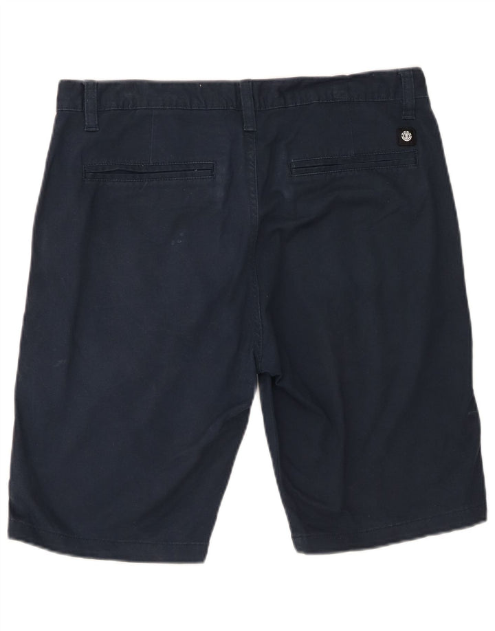 Pantaloncini chino da uomo Element W32 cotone blu navy medio