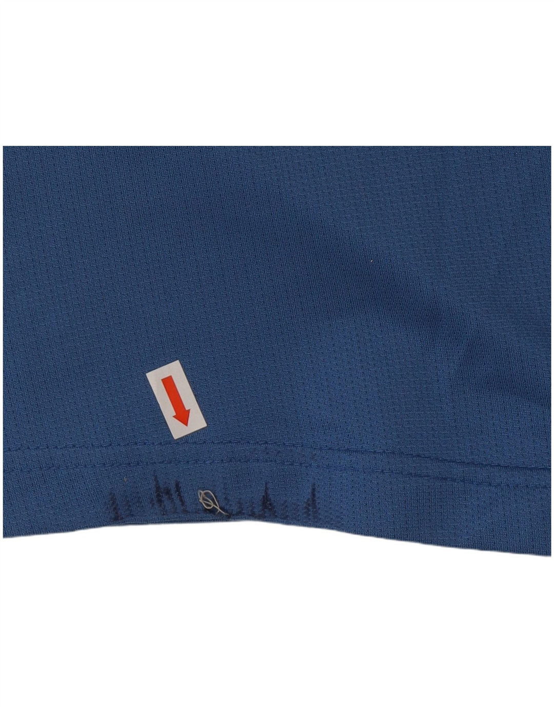 Pantaloncini sportivi da uomo Adidas in poliestere blu medio