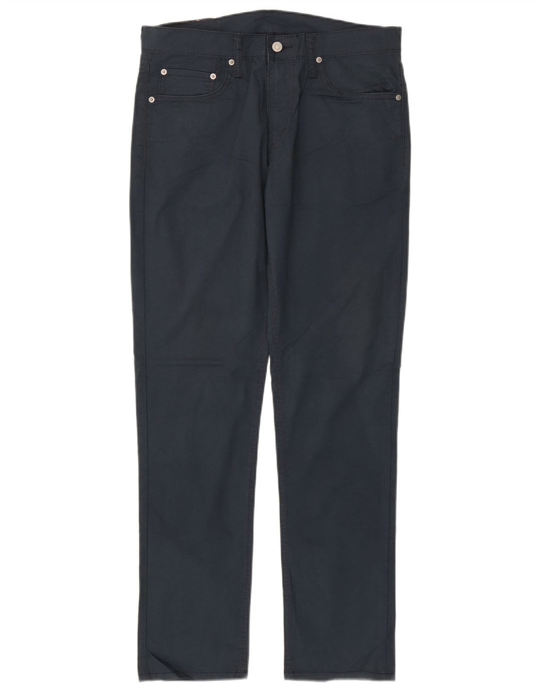 Levi's Uomo 511 Slim Jeans W32 L32 Cotone Blu Navy