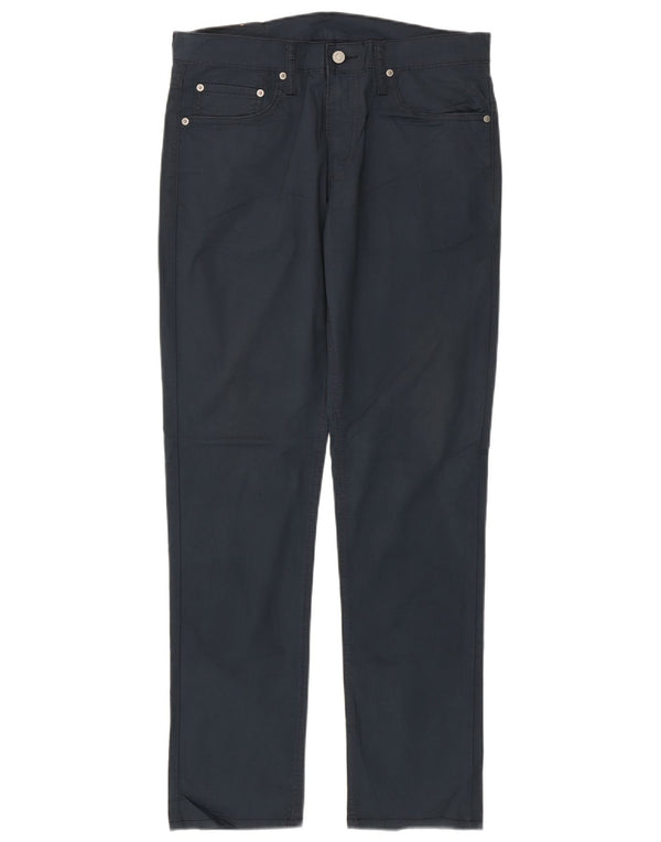 Levi's Uomo 511 Slim Jeans W32 L32 Cotone Blu Navy