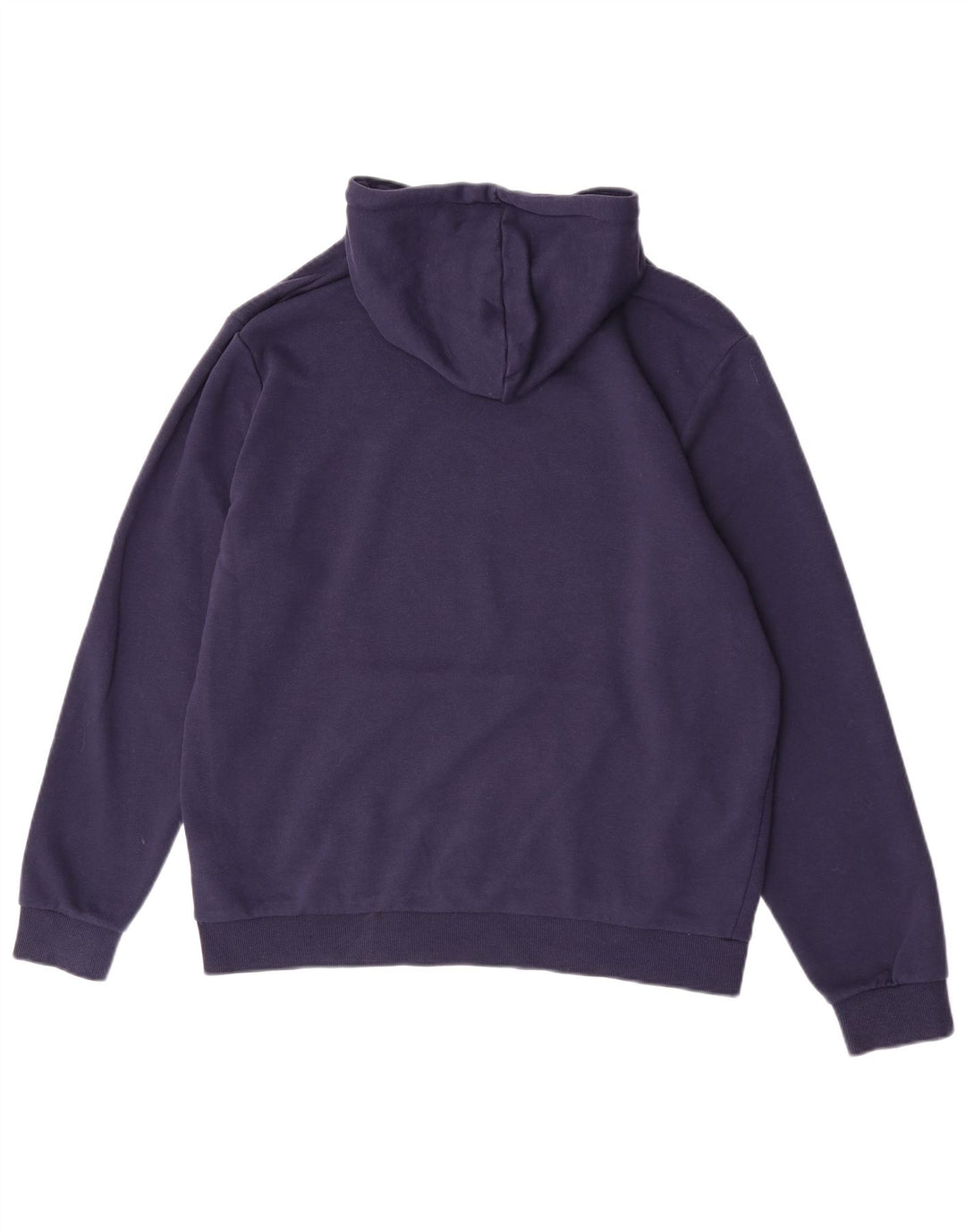 Felpa con cappuccio da uomo Puma Large in cotone blu navy