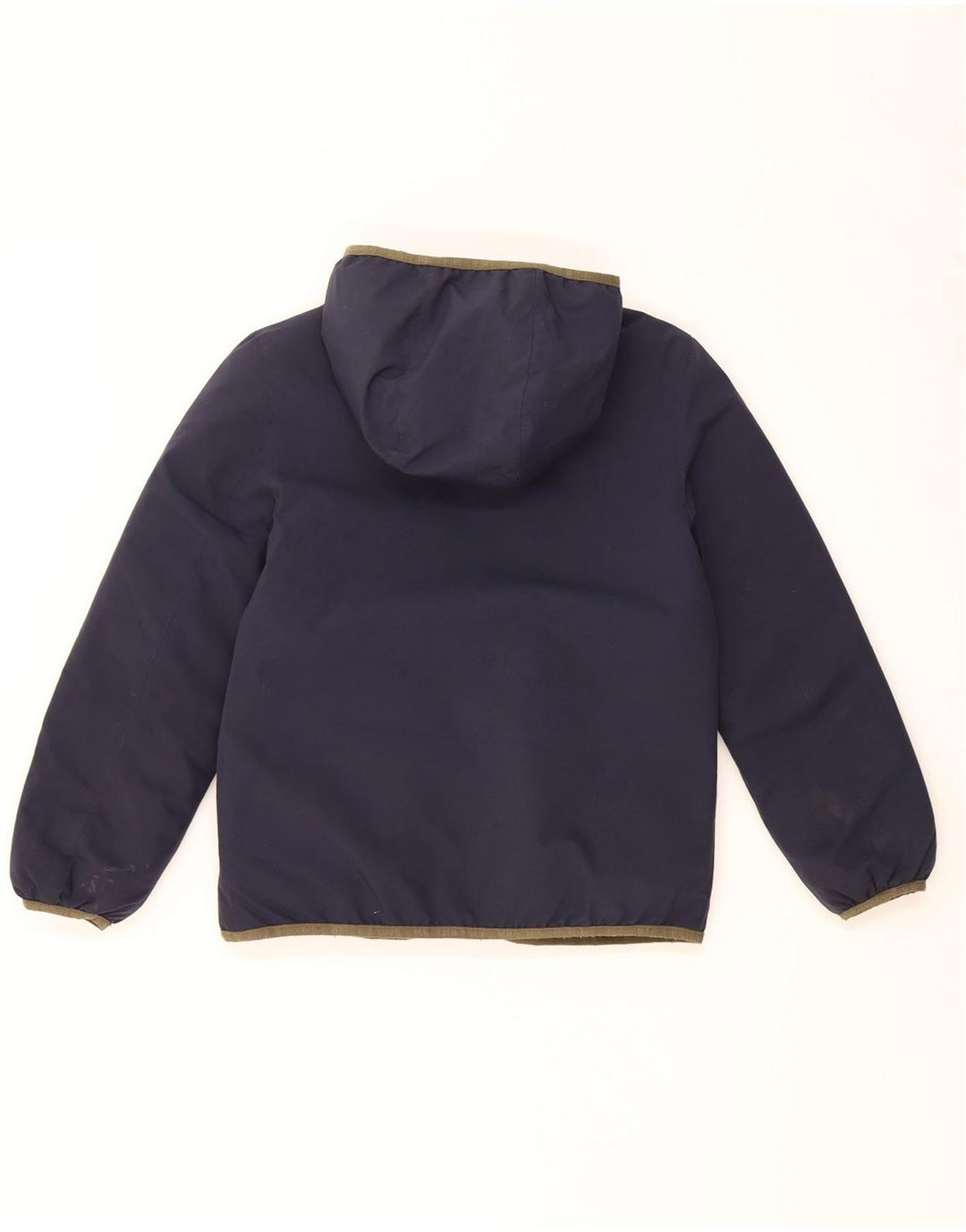 Giacca a vento con cappuccio da bambino DIESEL 9-10 anni in poliestere blu navy