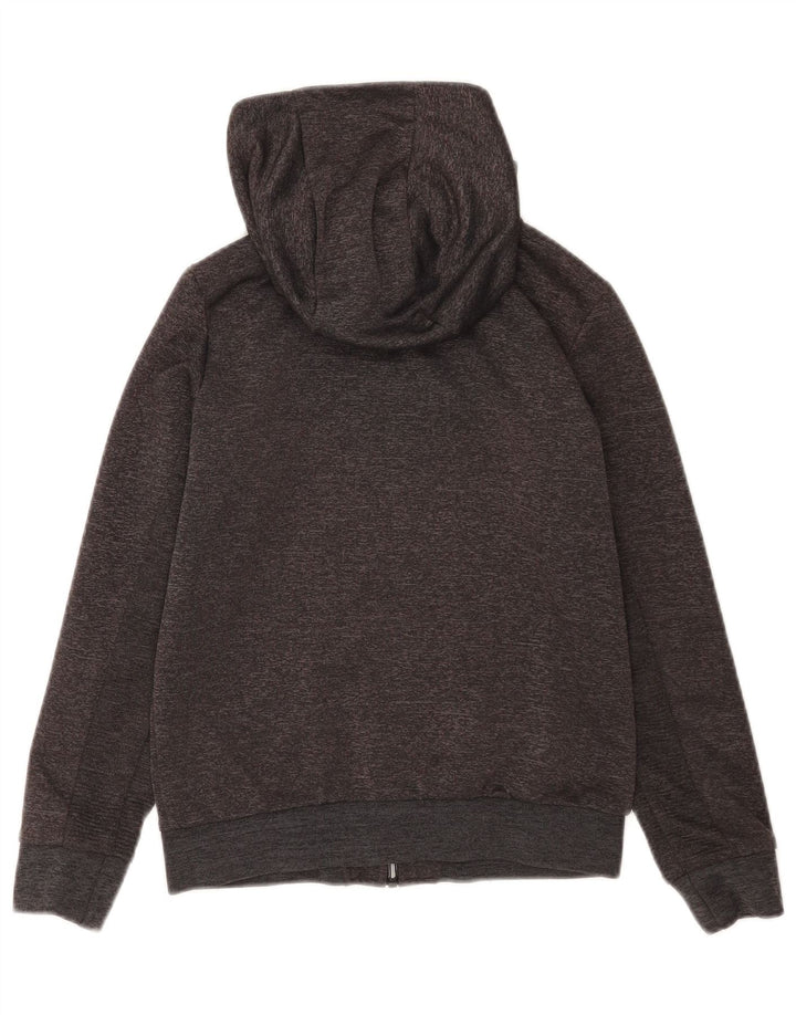 Maglione con cappuccio e zip da bambino vestibilità regolare Ellesse 9-10 anni grigio medio chiazzato