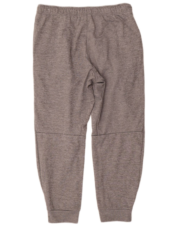 Pantaloni da tuta Nike Therma-Fit da uomo, pantaloni da jogging, grandi, in poliestere grigio