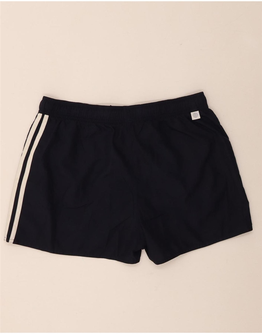 Pantaloncini sportivi da uomo Adidas Large blu navy in poliestere