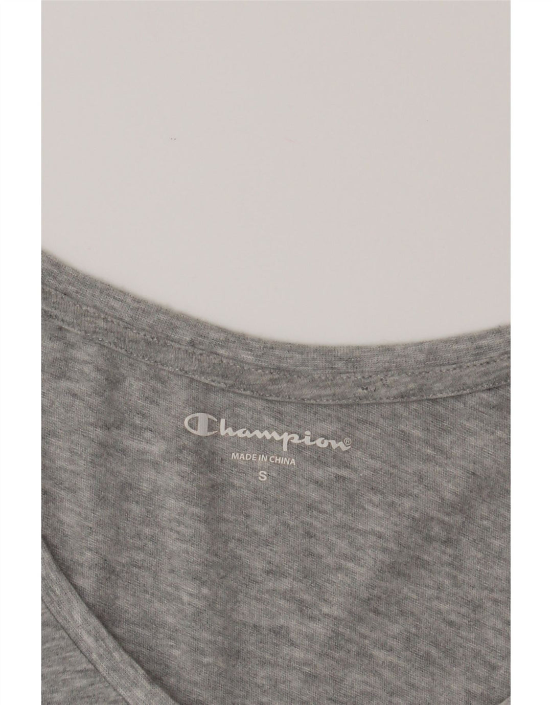 CHAMPION Womens Ducks Graphic Top Long Sleeve UK 10 Small Grey Cotton Vintage Champion and Second-Hand Champion from Messina Hembry 