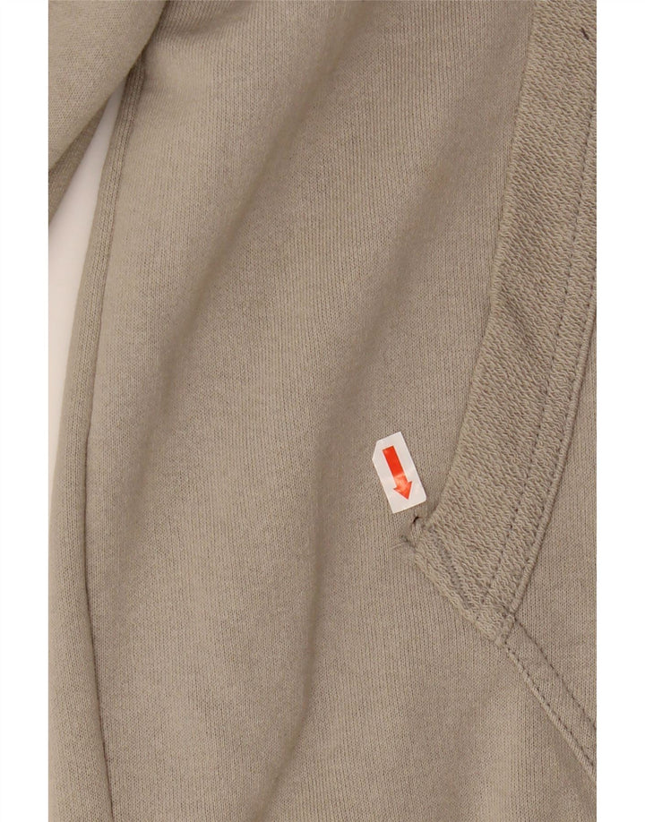 Felpa con cappuccio grafica da uomo PUMA grande in cotone grigio