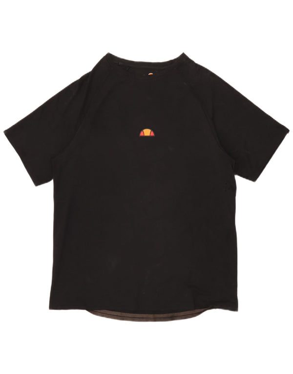 T-shirt da donna Ellesse Top UK 16 grande nera