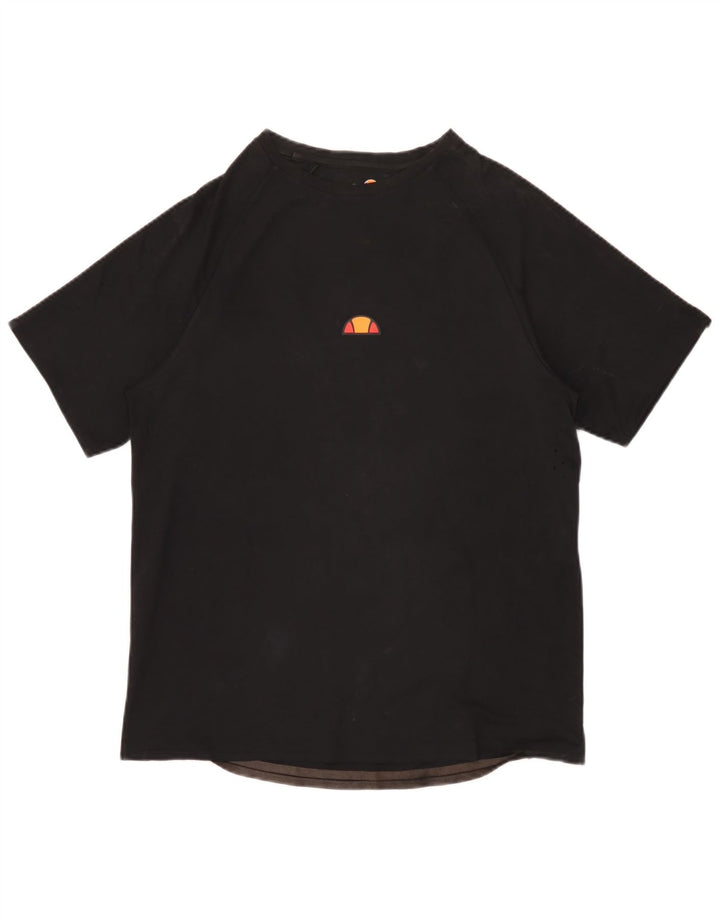T-shirt da donna Ellesse Top UK 16 grande nera