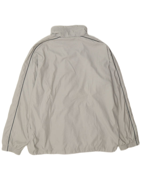 Giacca da tuta da uomo Champion XL in poliestere grigio